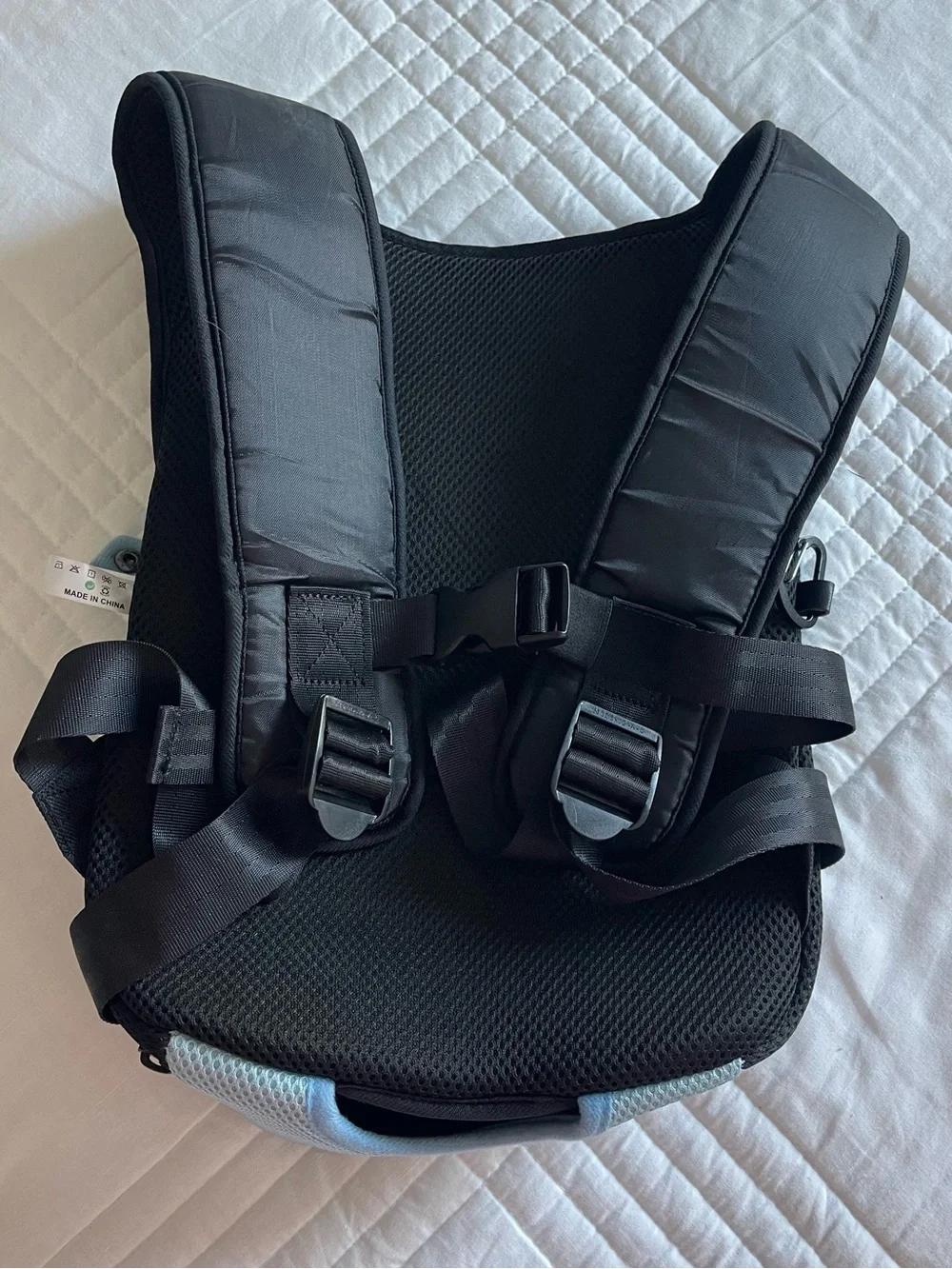 Pawaboo Light Blue & Black Dog Carrier